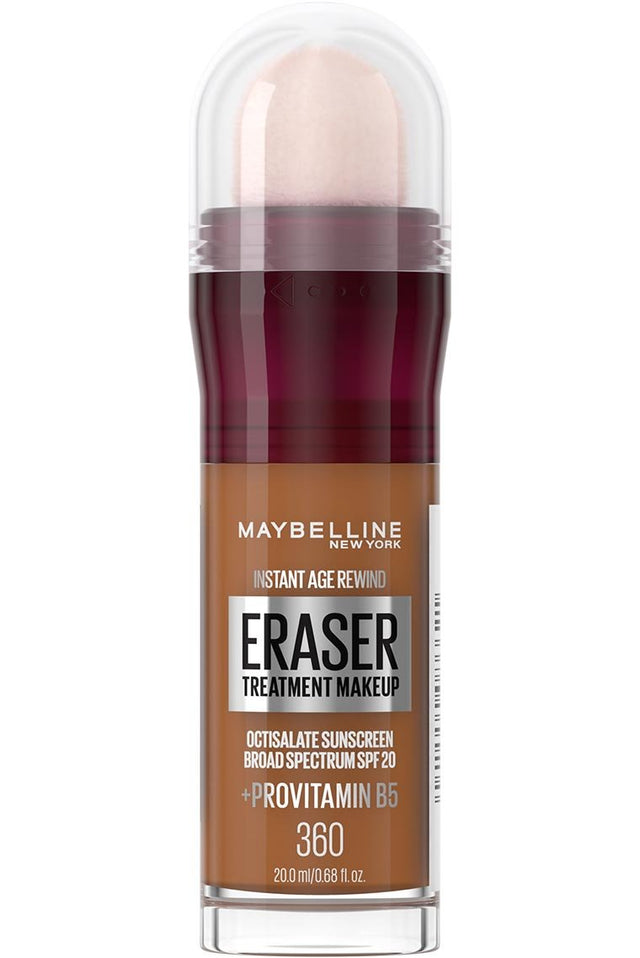 MAYBELLINE New York Instant Age Rewind Eraser Treatment Makeup, 360 Deep Warm, 0.68 oz-041554086621-LR-351900-1-LR eShop