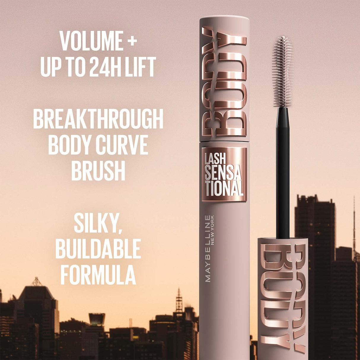 MAYBELLINE New York Lash Sensational Body Full Volume Lifting Waterproof Mascara, 904 Very Black-041554100006-LR-360379-5-LR eShop