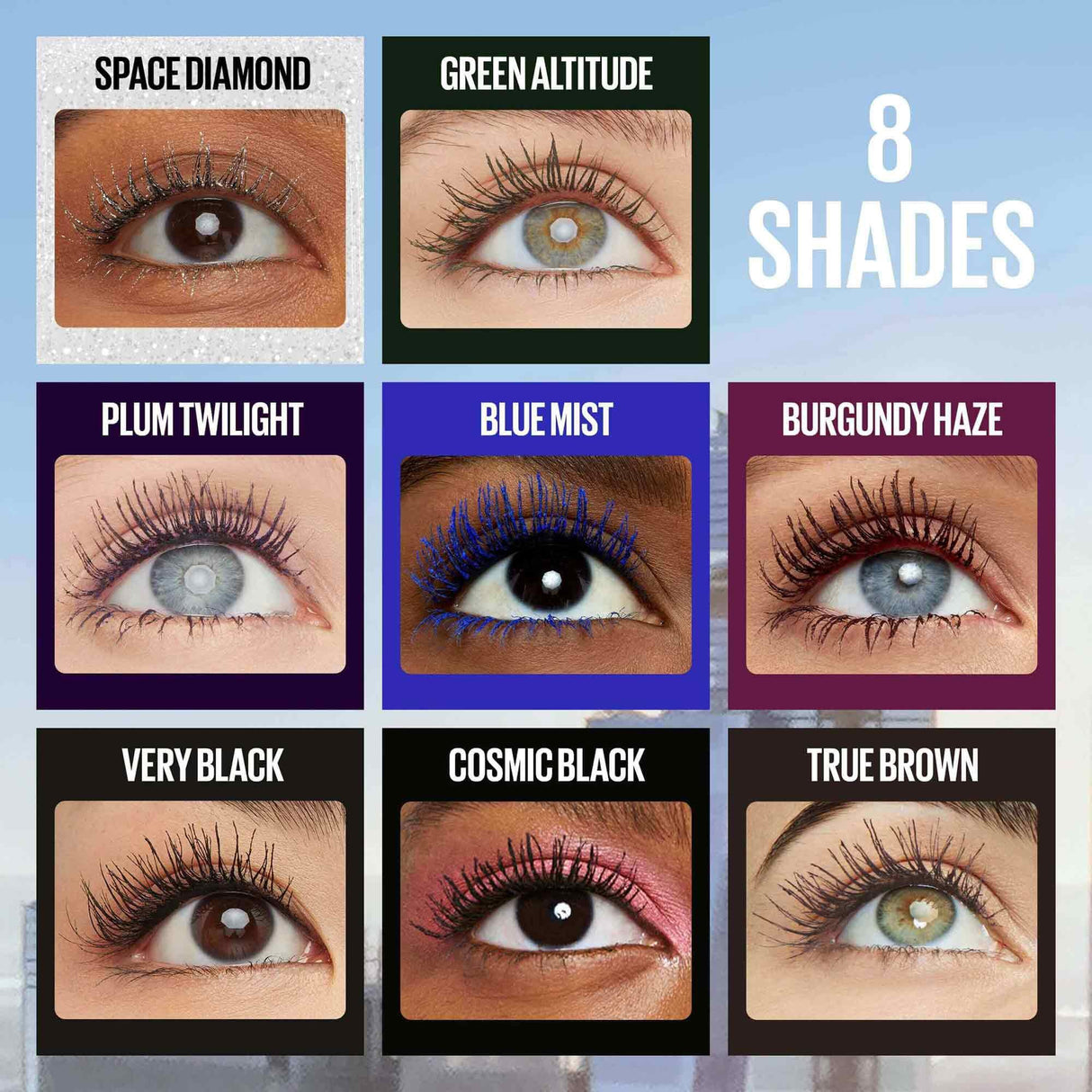 MAYBELLINE New York Lash Sensational Sky High Washable Lengthening & Volumizing Mascara, 787 Plum Twilight, 0.24 oz-041554097825-LR-358214-10-LR eShop