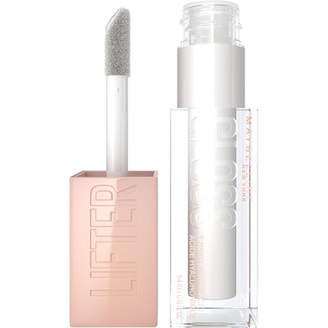 MAYBELLINE New York Lifter Gloss Lip Gloss Makeup With Hyaluronic Acid, 001 Pearl, 0.18 fl. oz.-041554583854-LR-336421-1-LR eShop