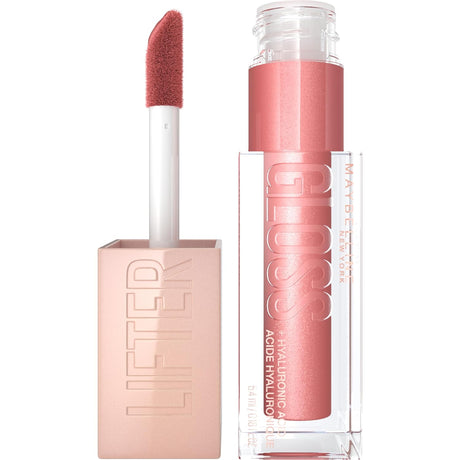 MAYBELLINE New York Lifter Gloss Lip Gloss Makeup With Hyaluronic Acid, 003 Moon, 0.18 fl. oz.-041554583878-LR-336420-1-LR eShop
