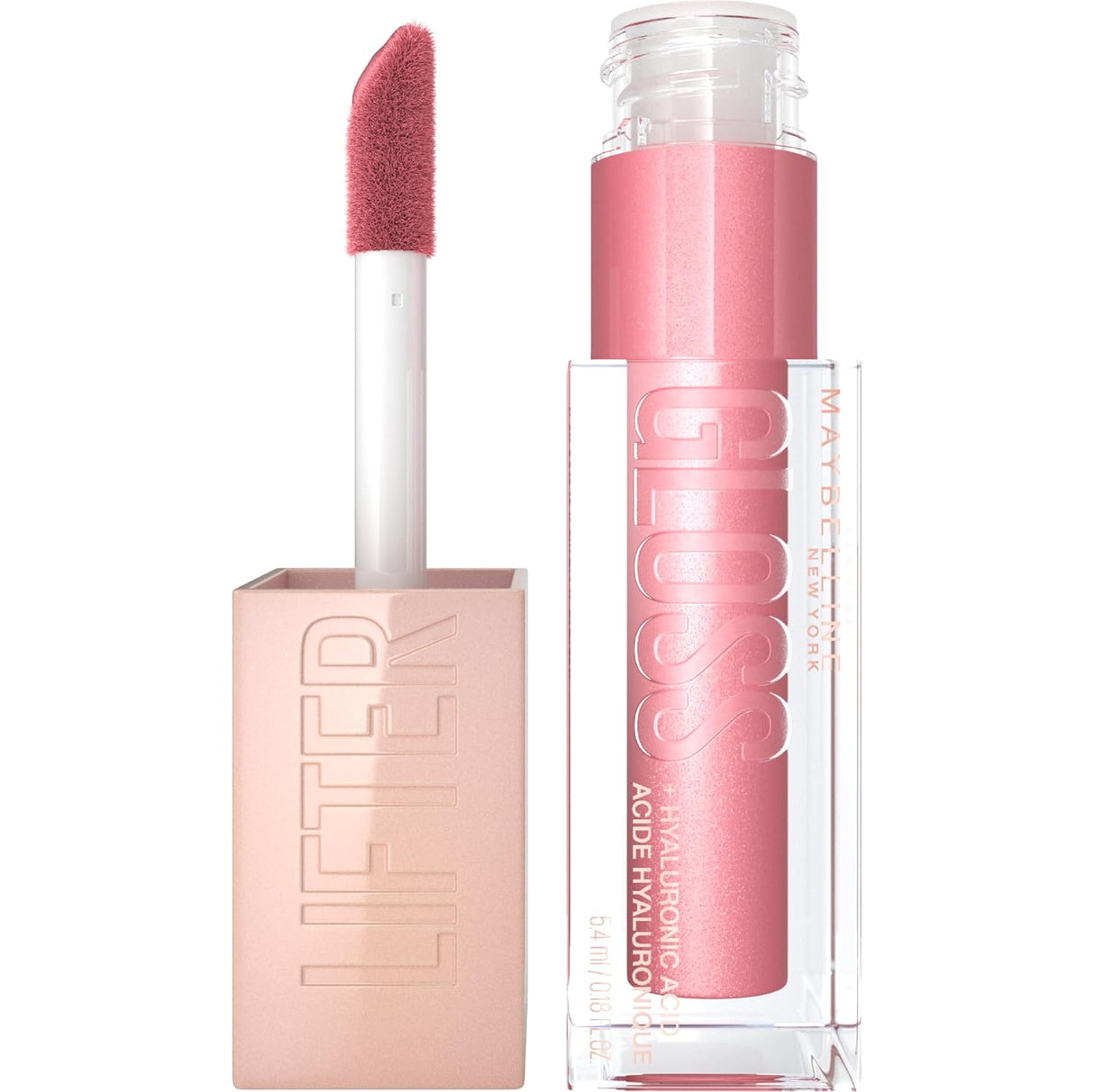 MAYBELLINE New York Lifter Gloss Lip Gloss Makeup With Hyaluronic Acid, 011 Brass, 0.18 fl. oz.-041554586992-LR-340354-1-LR eShop