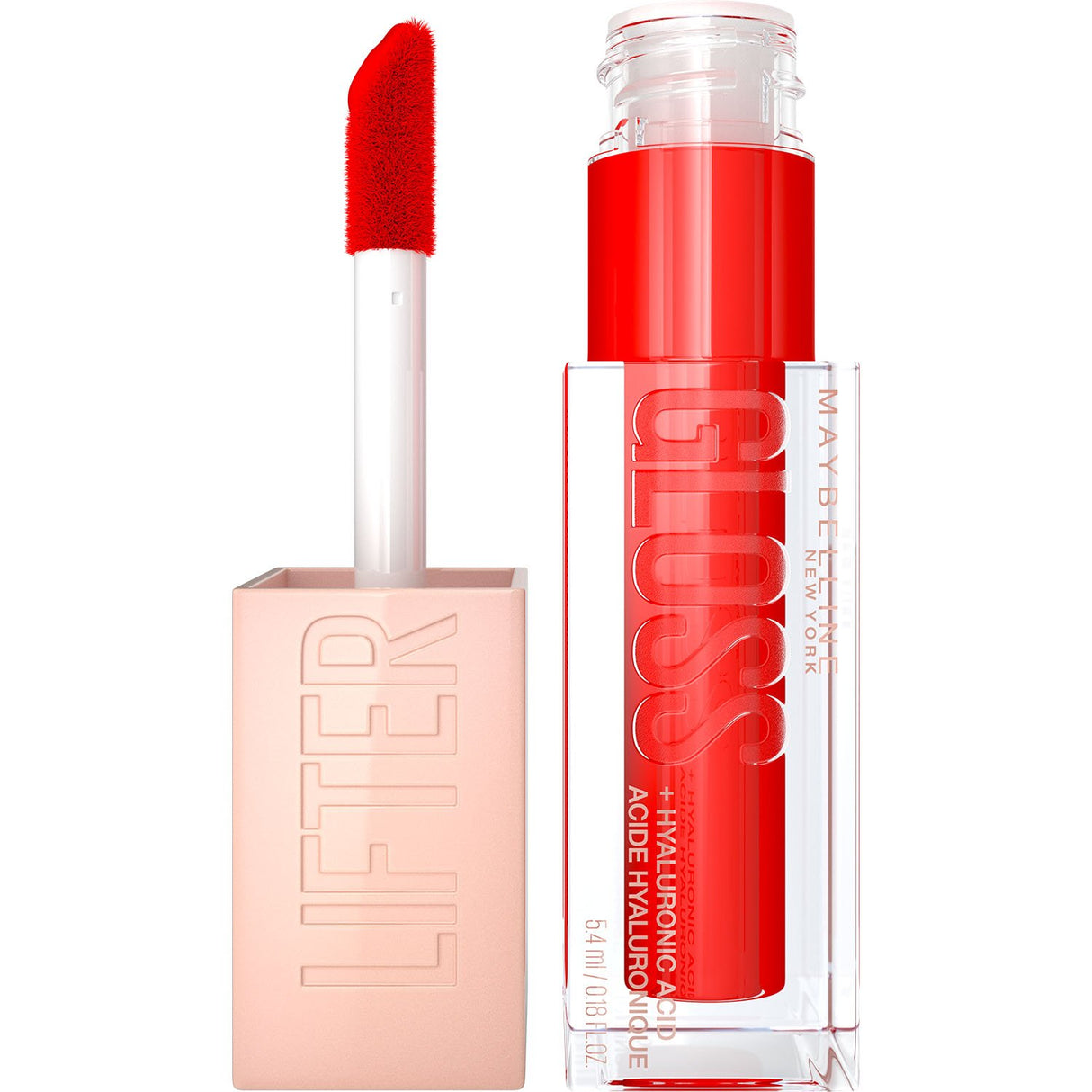 MAYBELLINE New York Lifter Gloss Lip Gloss Makeup With Hyaluronic Acid, 023 Sweetheart, 0.18 fl. oz.-041554085396-LR-349613-1-LR eShop