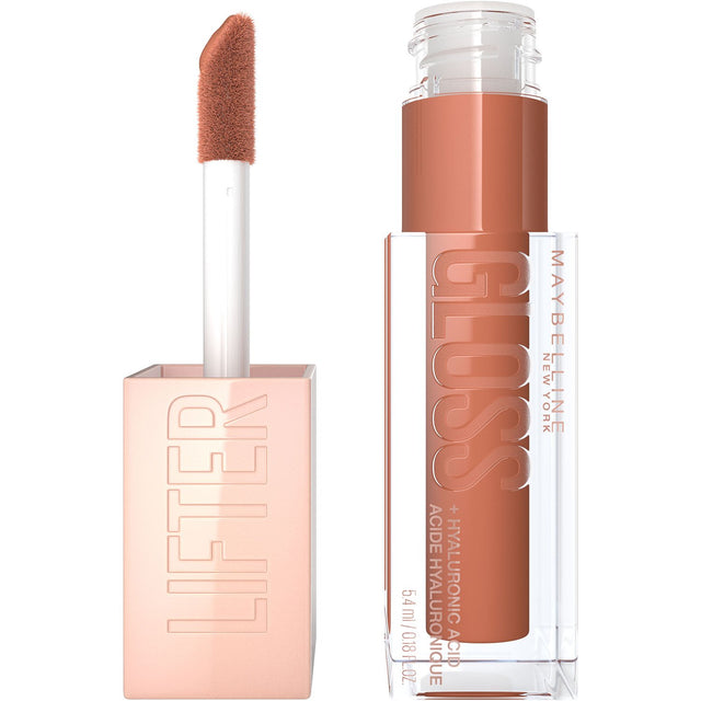 MAYBELLINE New York Lifter Gloss Lip Gloss Makeup With Hyaluronic Acid, Honey'd Collection, 027 Toffee, 0.18 fl. oz.-041554098587-LR-358226-1-LR eShop