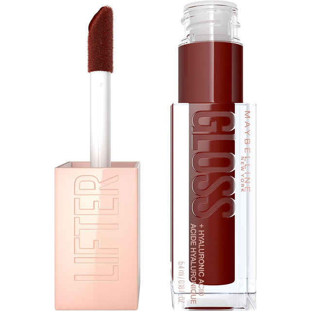 MAYBELLINE New York Lifter Gloss Lip Gloss Makeup With Hyaluronic Acid, Honey'd Collection, 028 Maple, 0.18 fl. oz.-041554098594-LR-358227-1-LR eShop