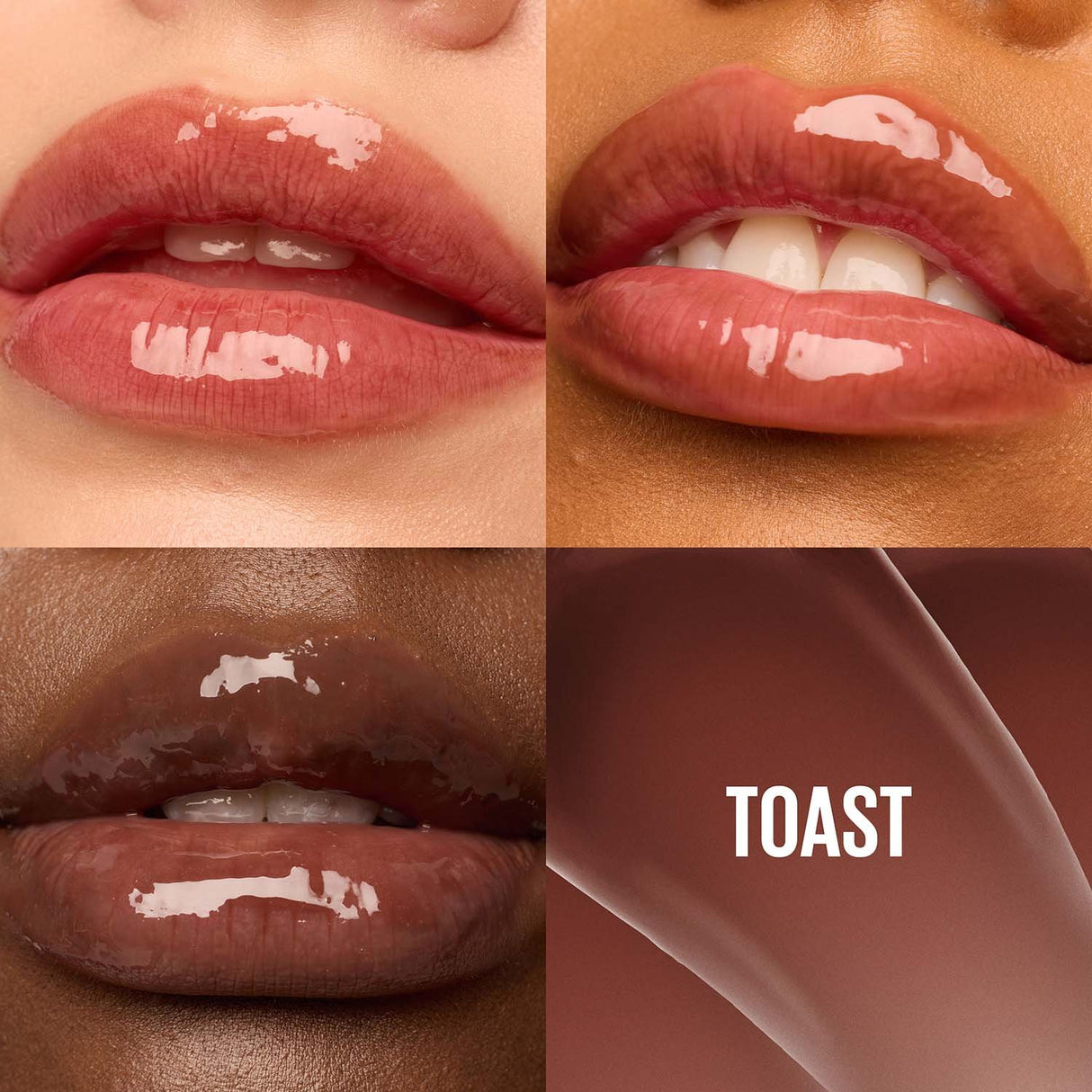 MAYBELLINE New York Lifter Gloss Lip Gloss Makeup With Hyaluronic Acid, Honey'd Collection, 029 Toast, 0.18 fl. oz.-041554098600-LR-358228-3-LR eShop