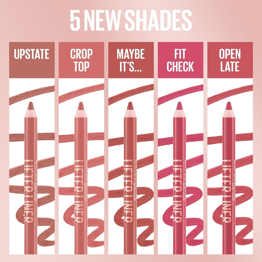 MAYBELLINE New York Lifter Liner Lip Liner Makeup with Hyaluronic