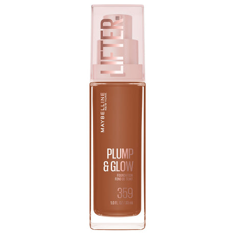 MAYBELLINE New York Lifter Plump & Glow Foundation, 359, 1.01 oz-041554101232-LR-360415-1-LR eShop