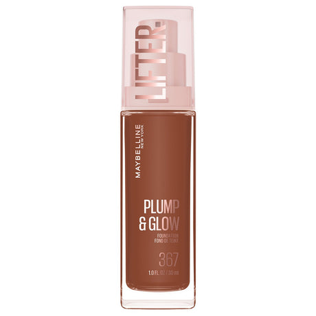 MAYBELLINE New York Lifter Plump & Glow Foundation, 367, 1.01 oz-041554101249-LR-360416-1-LR eShop