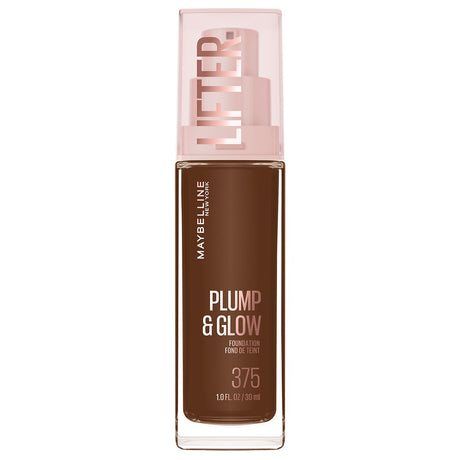 MAYBELLINE New York Lifter Plump & Glow Foundation, 375, 1.01 oz-041554101270-LR-360419-1-LR eShop