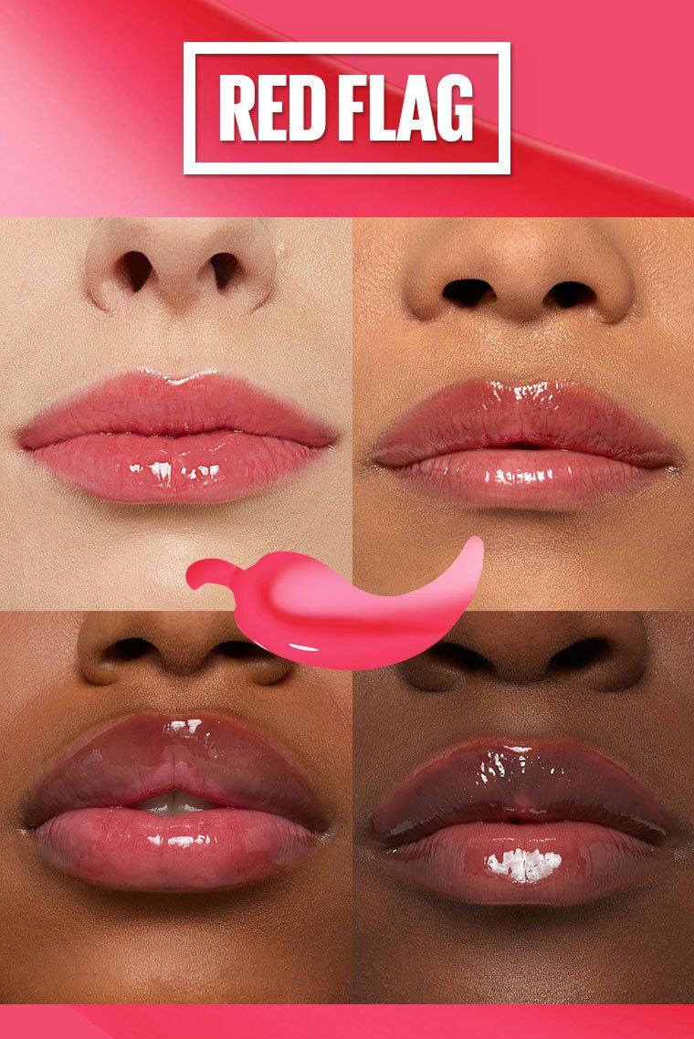 MAYBELLINE New York Lifter Plump Lip Plumping Gloss Makeup, 004 Red Flag, 0.18 oz-041554080728-LR-351897-3-LR eShop