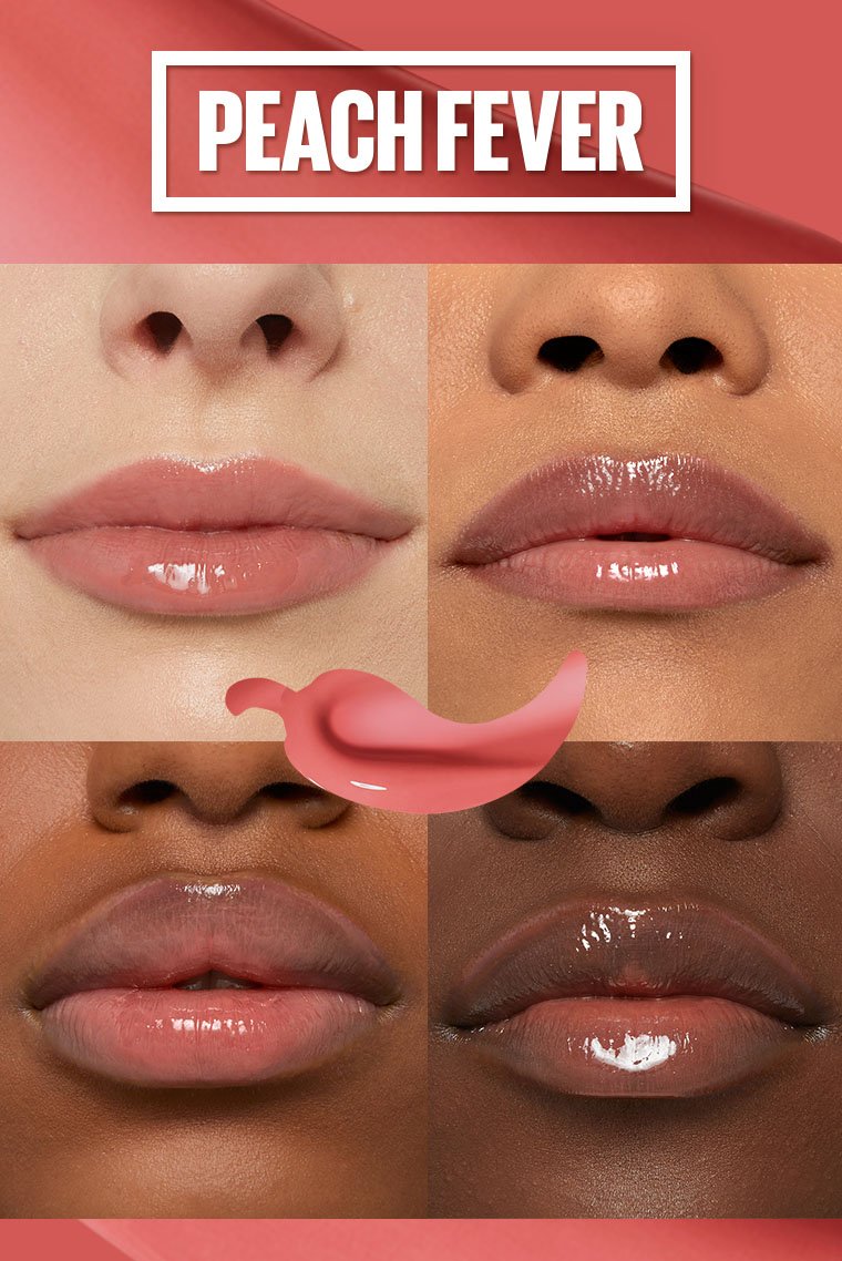 MAYBELLINE New York Lifter Plump Lip Plumping Gloss Makeup, 005 Peach Fever, 0.18 oz-041554080711-LR-351883-3-LR eShop