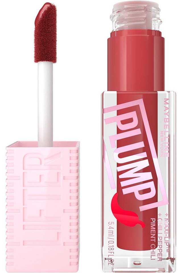 MAYBELLINE New York Lifter Plump Lip Plumping Gloss Makeup, 006 Hot Cili, 0.18 oz-041554081879-LR-351882-1-LR eShop