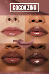 MAYBELLINE New York Lifter Plump Lip Plumping Gloss Makeup, 007 Cocoa Zing, 0.18 oz-041554081893-LR-351917-3-LR eShop