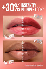 MAYBELLINE New York Lifter Plump Lip Plumping Gloss Makeup, 008 Hot Honey, 0.18 oz-041554080681-LR-351901-5-LR eShop