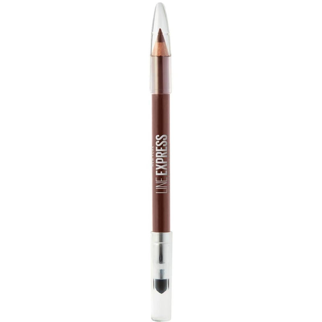 MAYBELLINE New York Line Express Sharpenable Wood Pencil Eyeliner, Brownish Black, 0.035 oz-041554572490-LR-331830-4-LR eShop