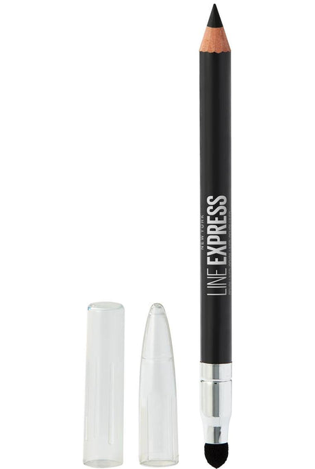 MAYBELLINE New York Line Express Sharpenable Wood Pencil Eyeliner, Soft Black, 0.035 oz-041554572483-LR-331829-1-LR eShop