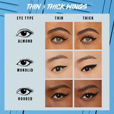 MAYBELLINE New York Master Precise All Day Liquid Eyeliner Makeup, 111 Brown, 0.034 oz-041554549454-LR-323097-8-LR eShop