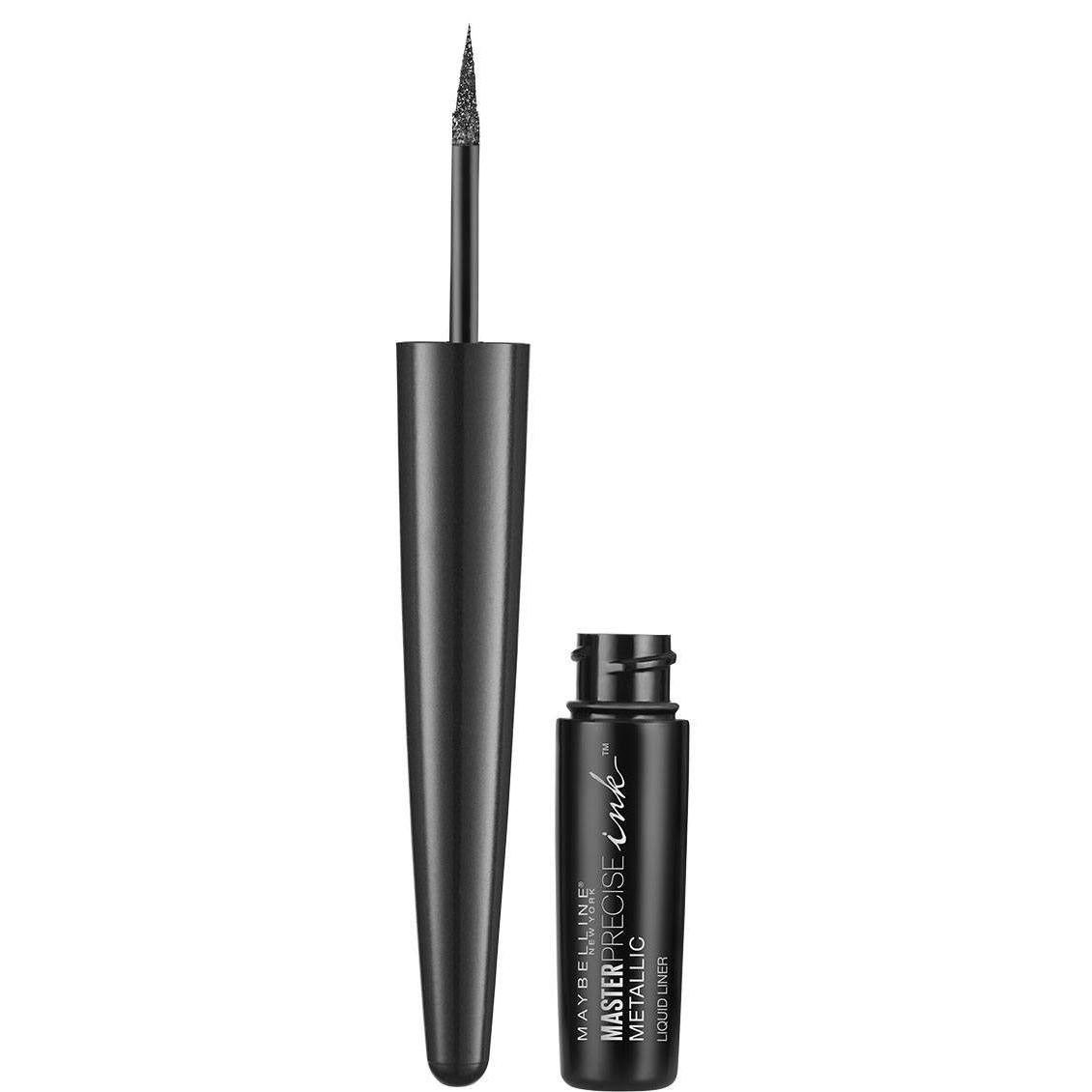 MAYBELLINE New York Master Precise Ink Metallic Liquid Eyeliner, 510 Black Comet, 0.06 oz-041554541915-LR-315251-2-LR eShop
