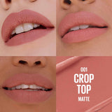 MAYBELLINE New York Moisturizing Serum Lipstick, 001 Crop Top, 0.12 oz-041554100051-LR-360383-3-LR eShop