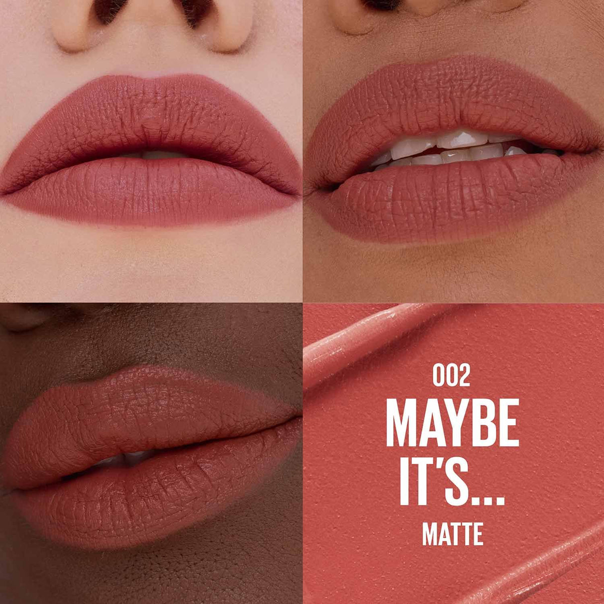 MAYBELLINE New York Moisturizing Serum Lipstick, 002 Maybe It's..., 0.12 oz-041554100068-LR-360384-3-LR eShop