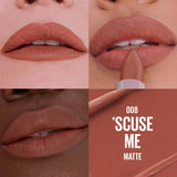 MAYBELLINE New York Moisturizing Serum Lipstick, 008 Scuse Me, 0.12 oz-041554100877-LR-360397-3-LR eShop
