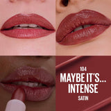 MAYBELLINE New York Moisturizing Serum Lipstick, 104 Maybe It's Insane, 0.12 oz-041554100150-LR-360393-3-LR eShop