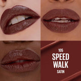 MAYBELLINE New York Moisturizing Serum Lipstick, 105 Speed Walk, 0.12 oz-041554100167-LR-360394-3-LR eShop