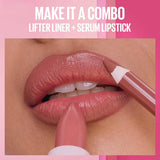 MAYBELLINE New York Moisturizing Serum Lipstick, 008 Scuse Me, 0.12 oz-041554100877-LR-360397-5-LR eShop