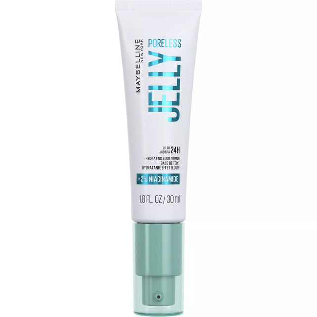 MAYBELLINE New York Poreless Jelly Hydrating Blur Face Primer with Niacinamide, 1 oz-041554095302-LR-356314-1-LR eShop