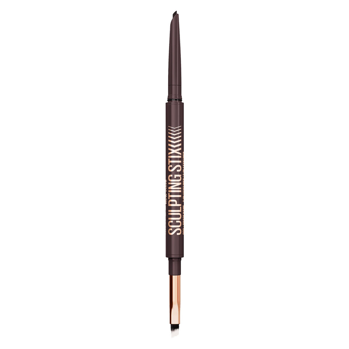 MAYBELLINE New York Sculpting Stix Double-Ended Eyeliner Pencil with Brush, 015 Smooth Espresso-041554102710-LR-360441-1-LR eShop