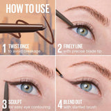MAYBELLINE New York Sculpting Stix Double-Ended Eyeliner Pencil with Brush, 015 Smooth Espresso-041554102710-LR-360441-8-LR eShop