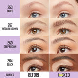 MAYBELLINE New York Super Lock Brow Glue Clear & Tinted Eyebrow Gel, Black, 0.23 oz-041554097900-LR-358218-4-LR eShop
