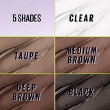 MAYBELLINE New York Super Lock Brow Glue Clear & Tinted Eyebrow Gel, Black, 0.23 oz-041554097900-LR-358218-6-LR eShop