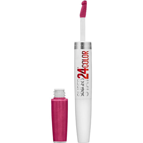 MAYBELLINE New York Super Stay 24 Hour Long-Lasting 2-Step Liquid Lipstick, 220 24/7 Fuschia-041554494983-LR-315358-1-LR eShop