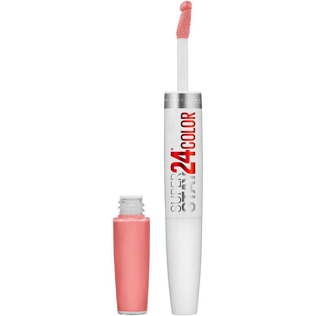MAYBELLINE New York Super Stay 24 Hour Long-Lasting 2-Step Liquid Lipstick, All Night Apricot, 0.78 oz-041554544619-LR-322617-1-LR eShop