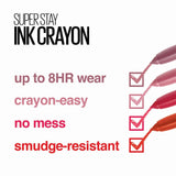 MAYBELLINE New York Super Stay Ink Crayon Lipstick Matte Longwear Lipstick Makeup, Accept A Dare, 0.04 oz-041554558869-LR-331813-4-LR eShop