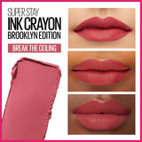 MAYBELLINE New York Super Stay Ink Crayon Lipstick Matte Longwear Lipstick Makeup, Break The Ceiling, 0.04 oz-041554064728-LR-340361-3-LR eShop