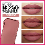 MAYBELLINE New York Super Stay Ink Crayon Lipstick Matte Longwear Lipstick Makeup, On The Grind, 0.04 oz-041554587852-LR-337506-3-LR eShop