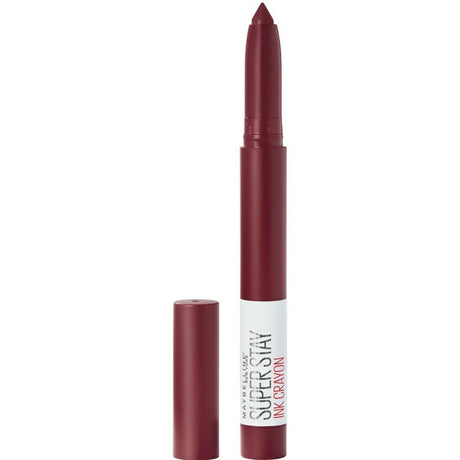 MAYBELLINE New York Super Stay Ink Crayon Lipstick Matte Longwear Lipstick Makeup, Settle For More, 0.04 oz-041554565973-LR-331815-1-LR eShop