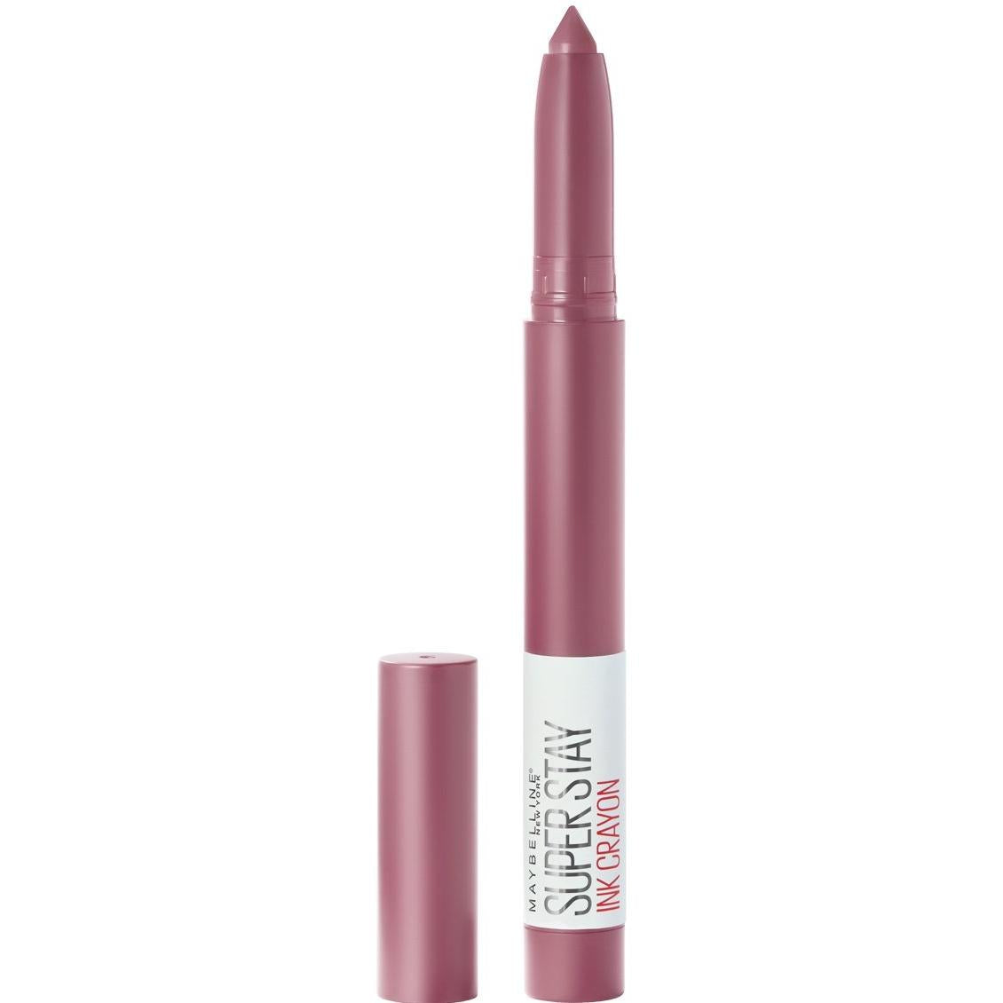 MAYBELLINE New York Super Stay Ink Crayon Lipstick Matte Longwear Lipstick Makeup, Stay Exceptional, 0.04 oz-041554558791-LR-331806-1-LR eShop
