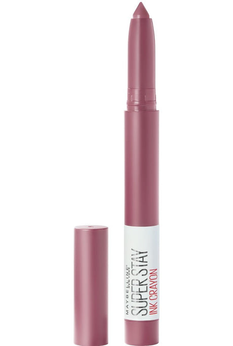 MAYBELLINE New York Super Stay Ink Crayon Lipstick Matte Longwear Lipstick Makeup, Stay Exceptional, 0.04 oz-041554558791-LR-331806-1-LR eShop
