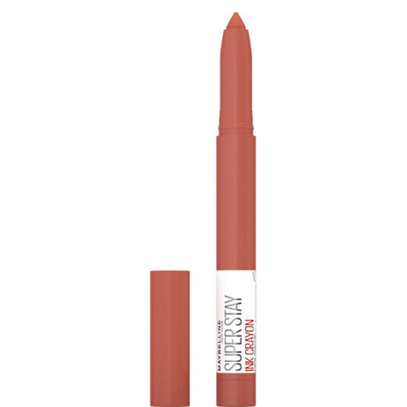 MAYBELLINE New York Super Stay Ink Crayon Lipstick Matte Longwear Lipstick Makeup, Stop At Nothing, 0.04 oz-041554064674-LR-340367-1-LR eShop