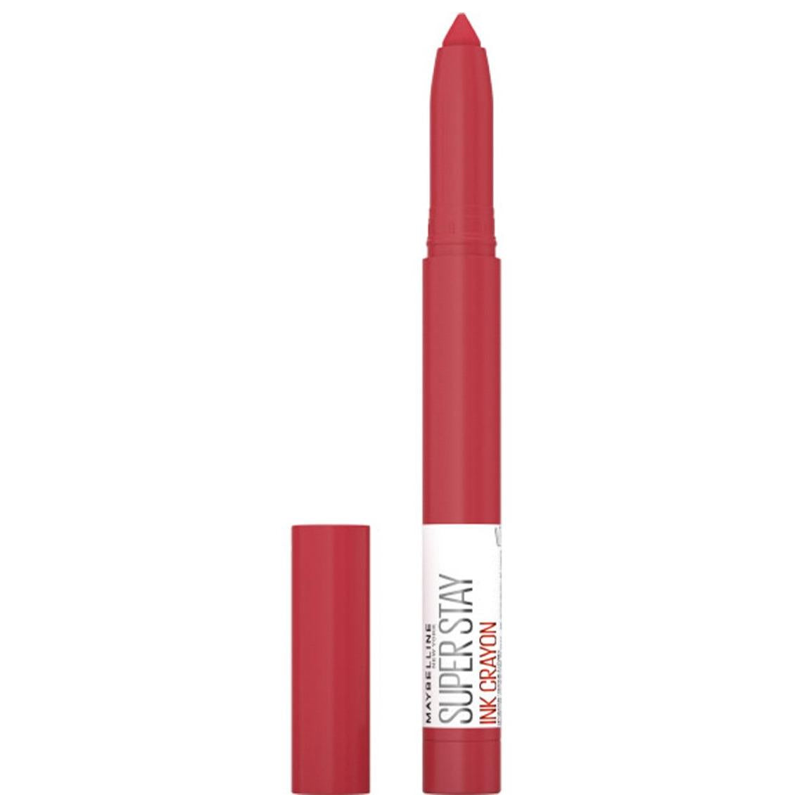MAYBELLINE New York Super Stay Ink Crayon Lipstick Matte Longwear Lipstick Makeup, Work For It, 0.04 oz-041554064667-LR-340368-1-LR eShop