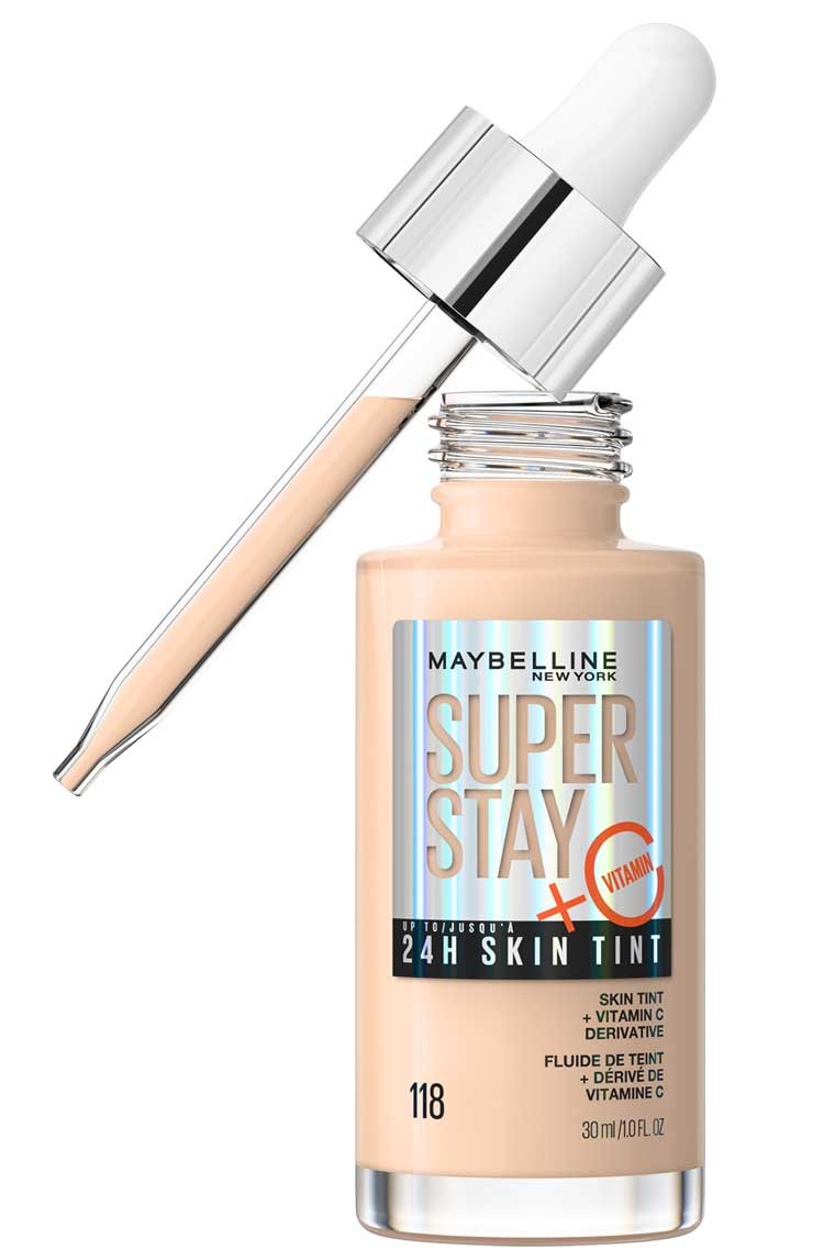 MAYBELLINE New York Super Stay Long-Lasting Skin Tint with Vitamin C, 118, 1 oz-041554083774-LR-349619-1-LR eShop