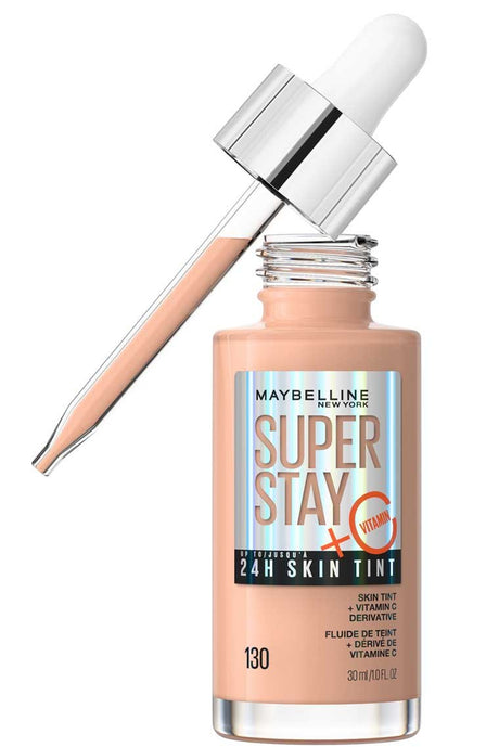 MAYBELLINE New York Super Stay Long-Lasting Skin Tint with Vitamin C, 130, 1 oz-041554083811-LR-349622-1-LR eShop
