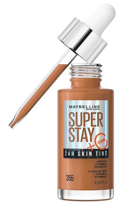 MAYBELLINE New York Super Stay Long-Lasting Skin Tint with Vitamin C, 355, 1 oz-041554083897-LR-349628-1-LR eShop