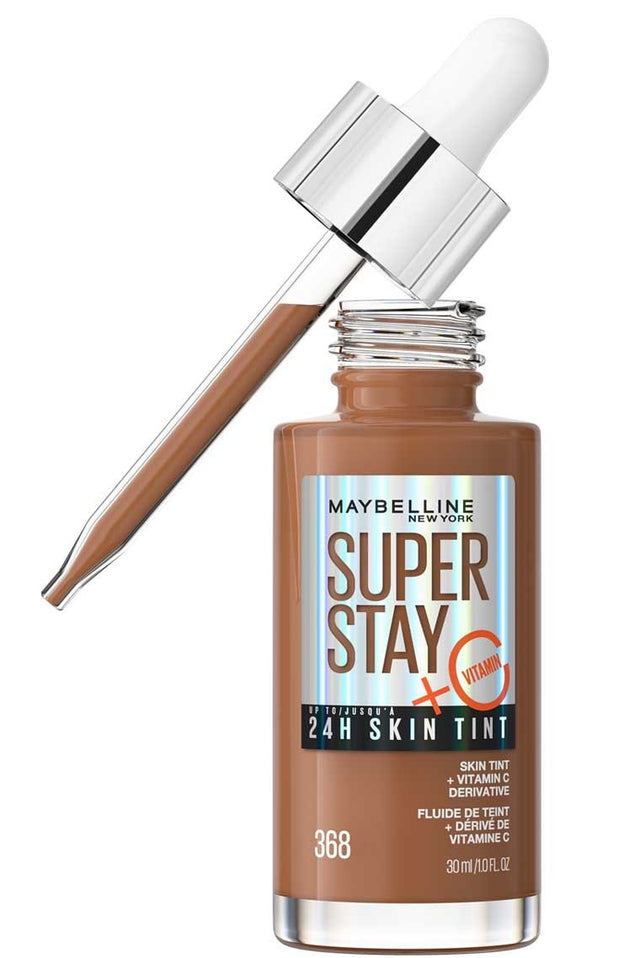 MAYBELLINE New York Super Stay Long-Lasting Skin Tint with Vitamin C, 368, 1 oz-041554083910-LR-349629-1-LR eShop