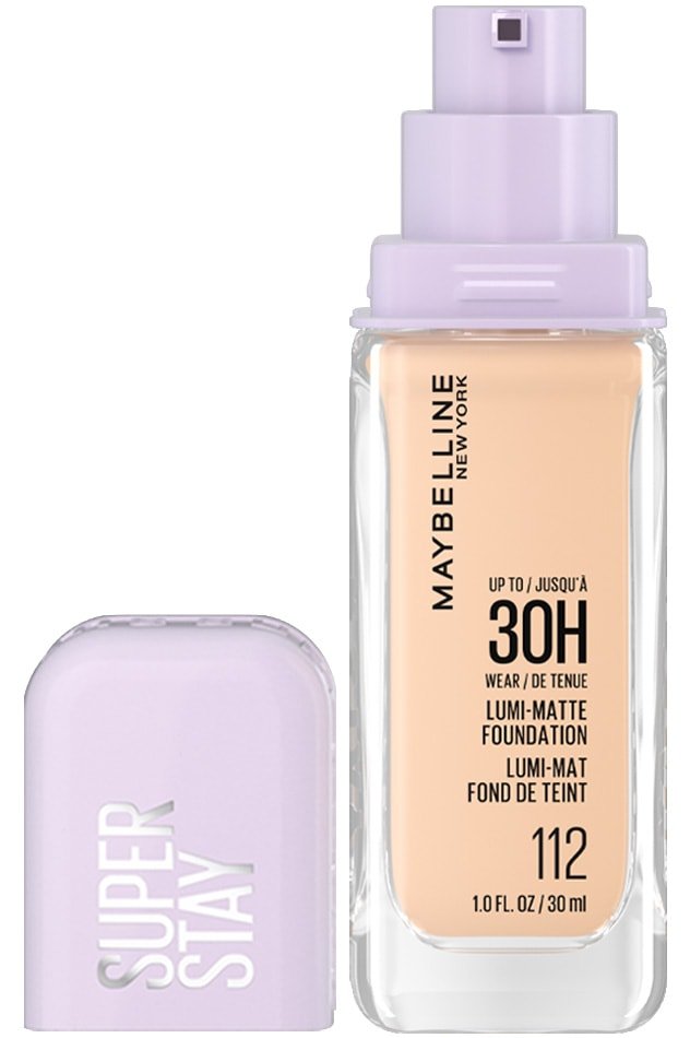 MAYBELLINE New York Super Stay Lumi-Matte Foundation Makeup, 112, 1 oz-041554094688-LR-356291-1-LR eShop