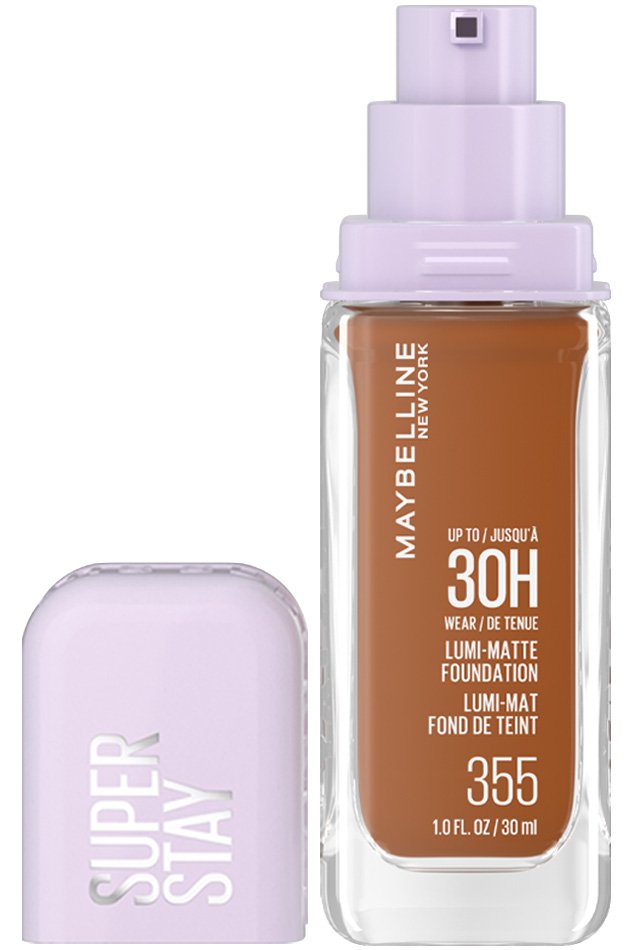 MAYBELLINE New York Super Stay Lumi-Matte Foundation Makeup, 355, 1 oz-041554094831-LR-356306-1-LR eShop